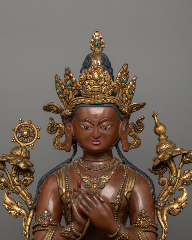 First Future Buddha Maitreya Sculpture | Symbol of Enlightenment