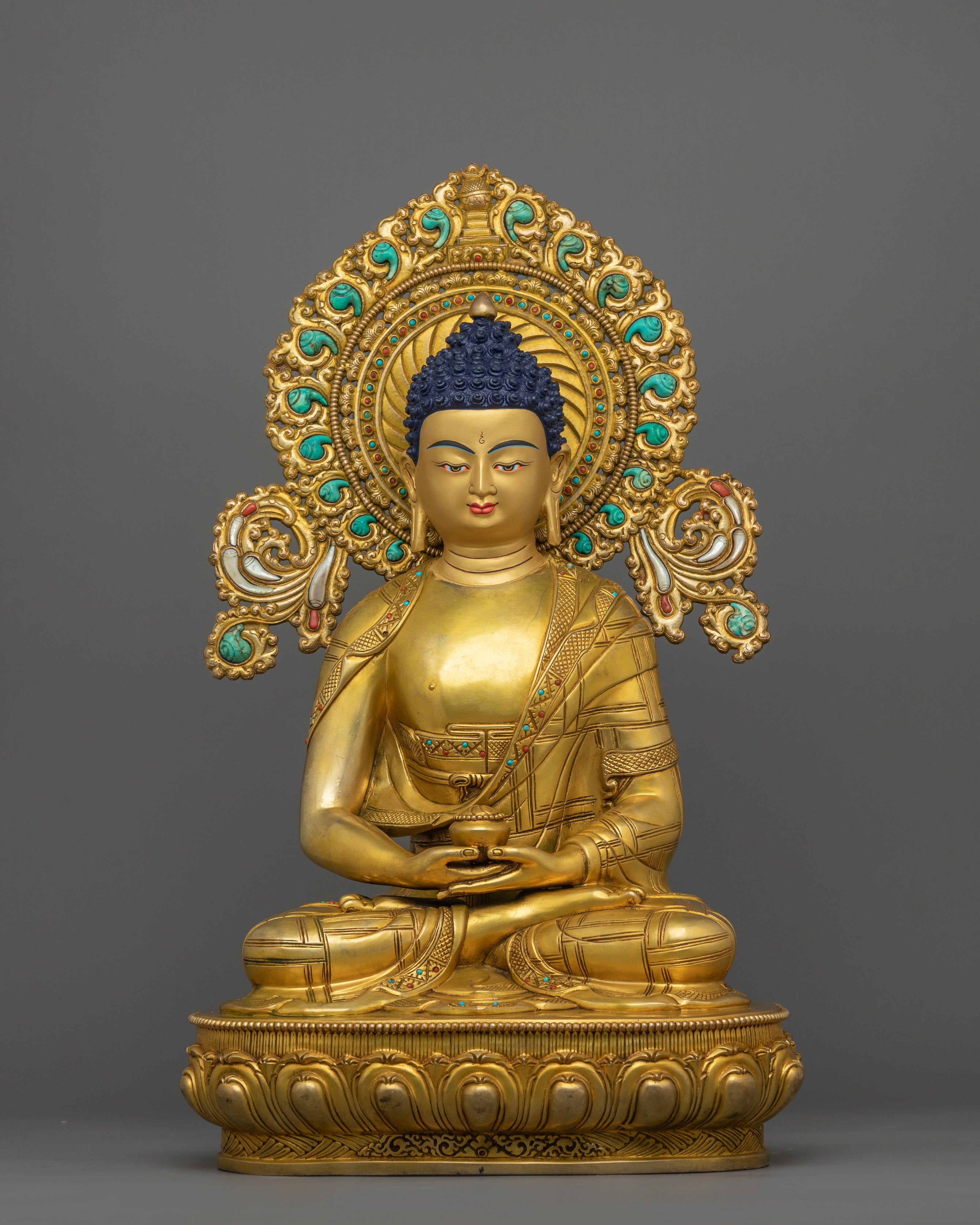 Traditional Handcrafted Buddha Amitabha Statue | The Buddha of Infinite Light