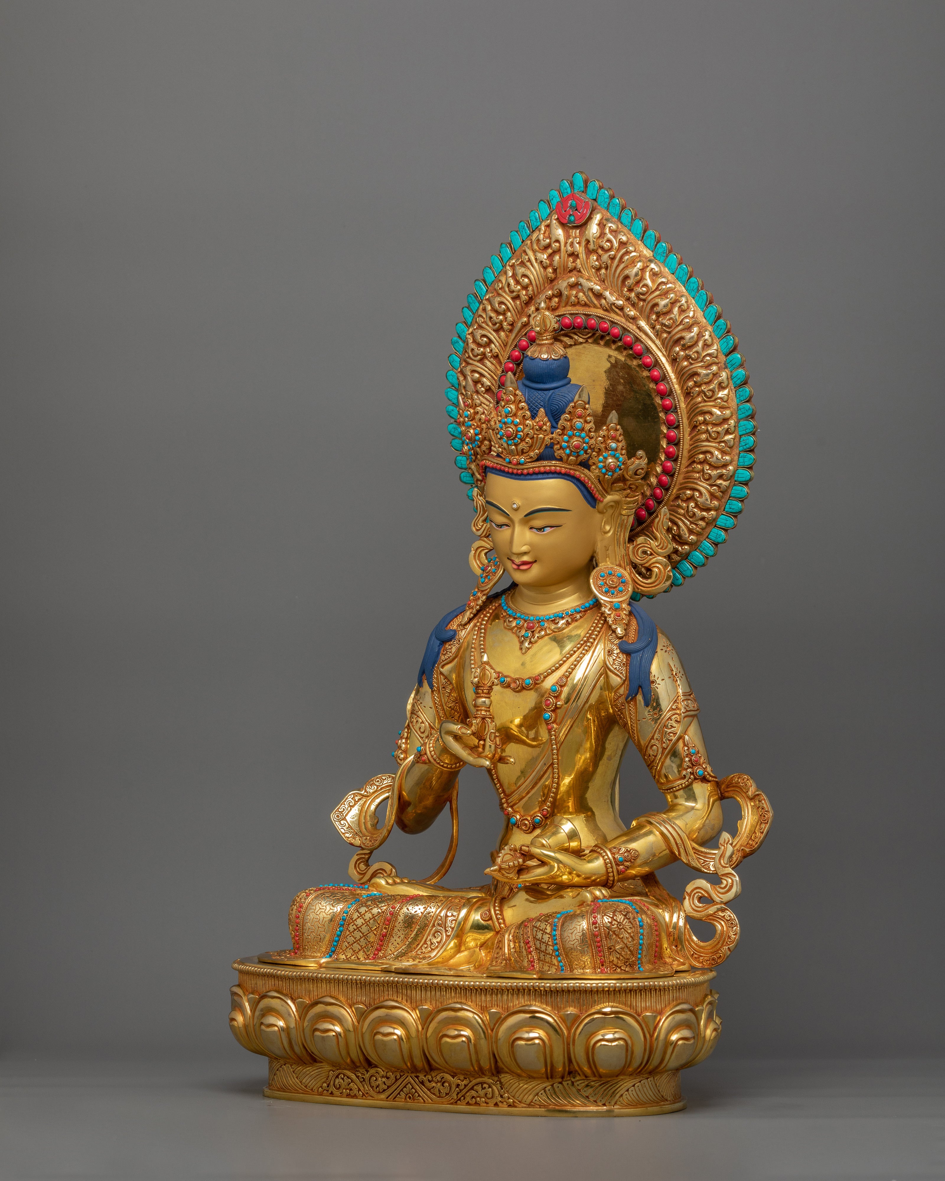 Vajrasattva Statue "The Remover of Obstacles" | Traditional Artwork