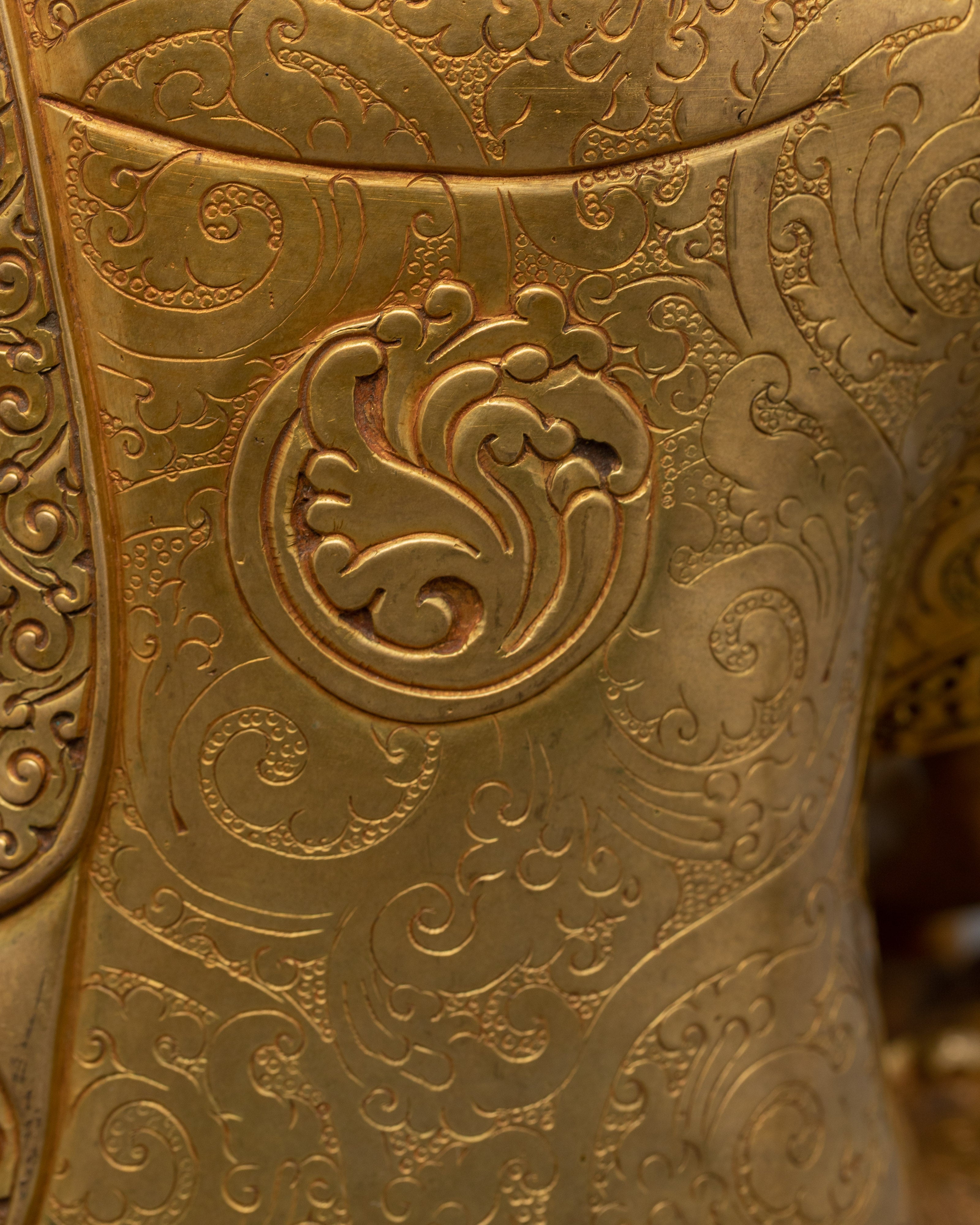 Mitrugpa Tibetan Buddhist Deity Statue | 24K Gold Gilded Artwork
