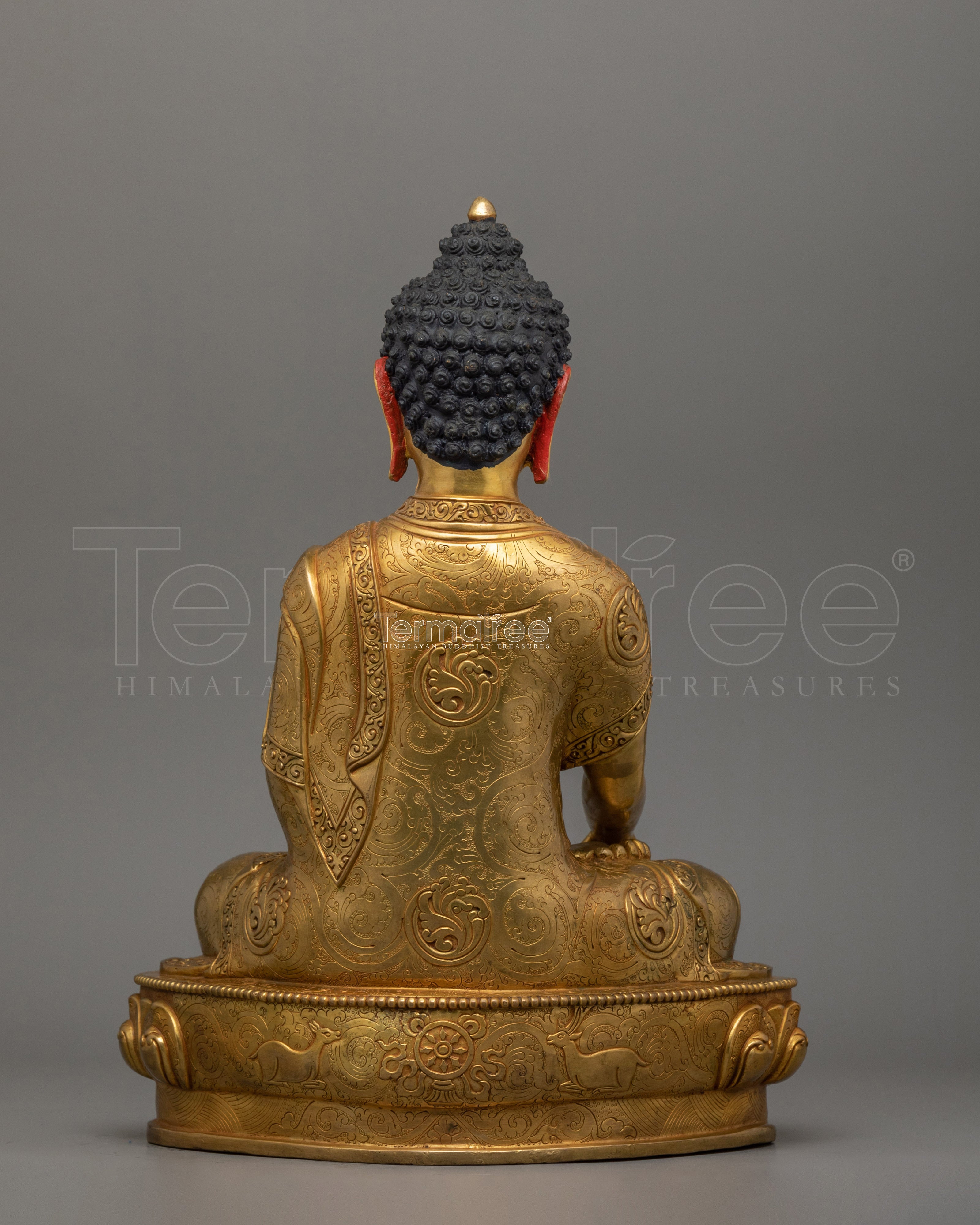 Mitrugpa Tibetan Buddhist Deity Statue | 24K Gold Gilded Artwork
