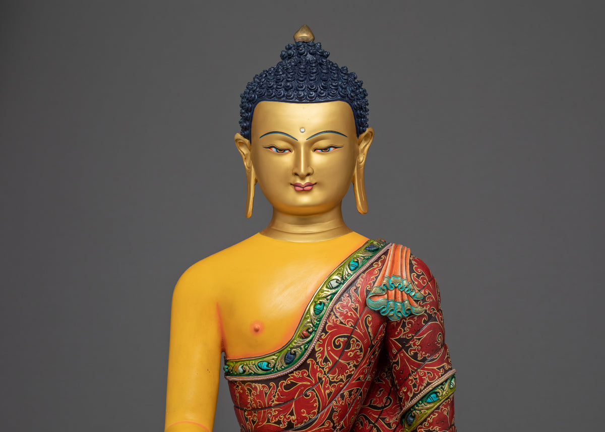 Buddha Gautama Siddhartha | Hand-Carved Buddhist Deity Statue