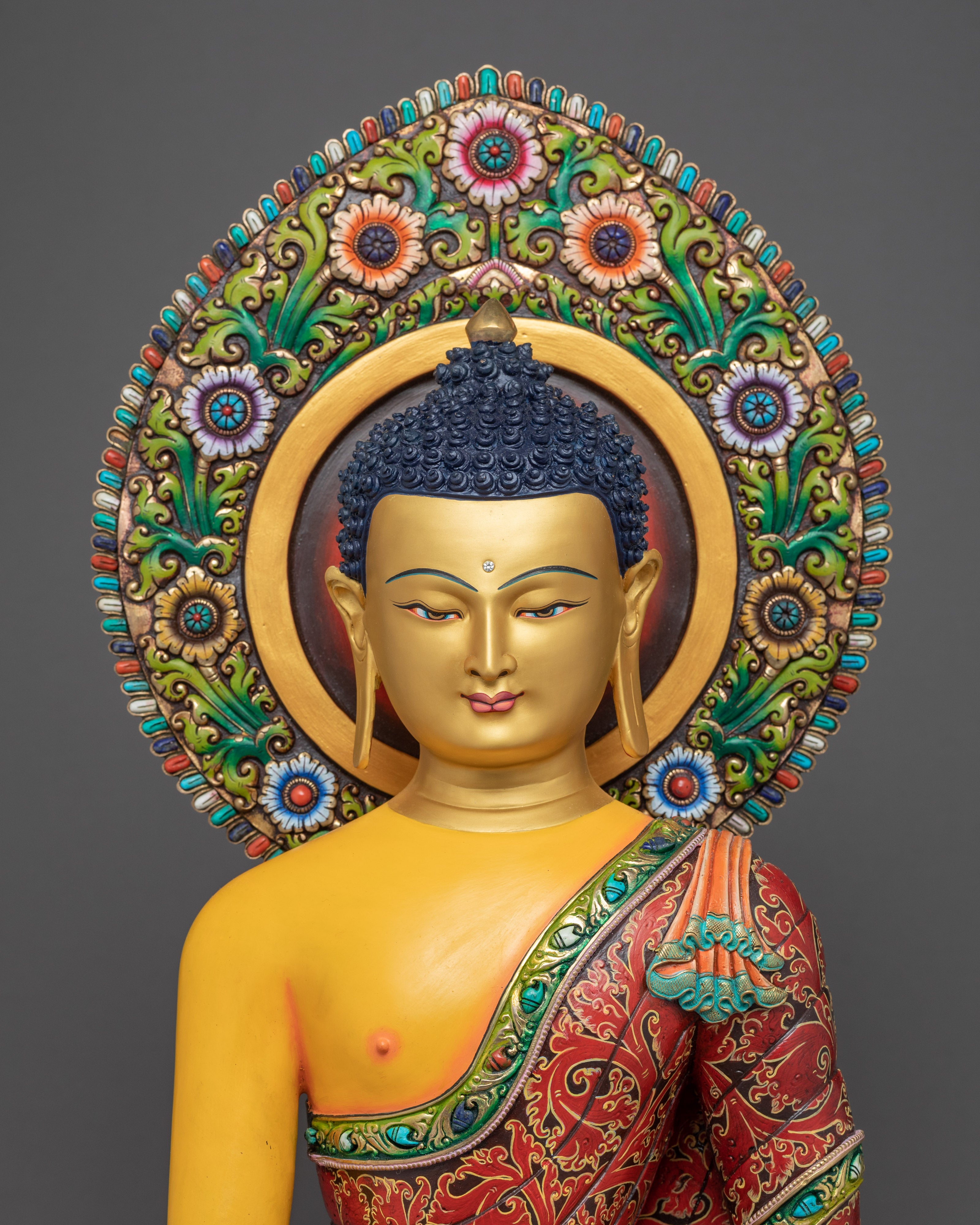 Buddha Gautama Siddhartha | Hand-Carved Buddhist Deity Statue