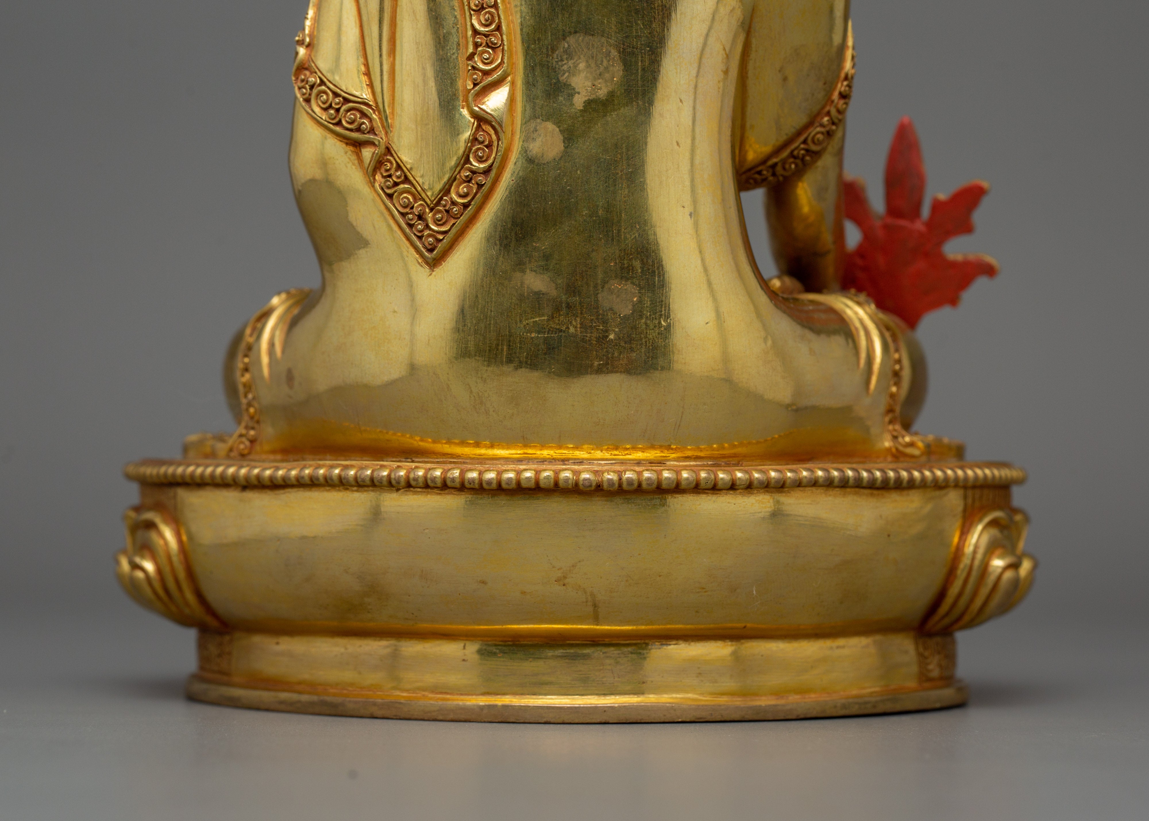 Tibetan Healer and Protector Medicine Buddha | Handcrafted Sculpture
