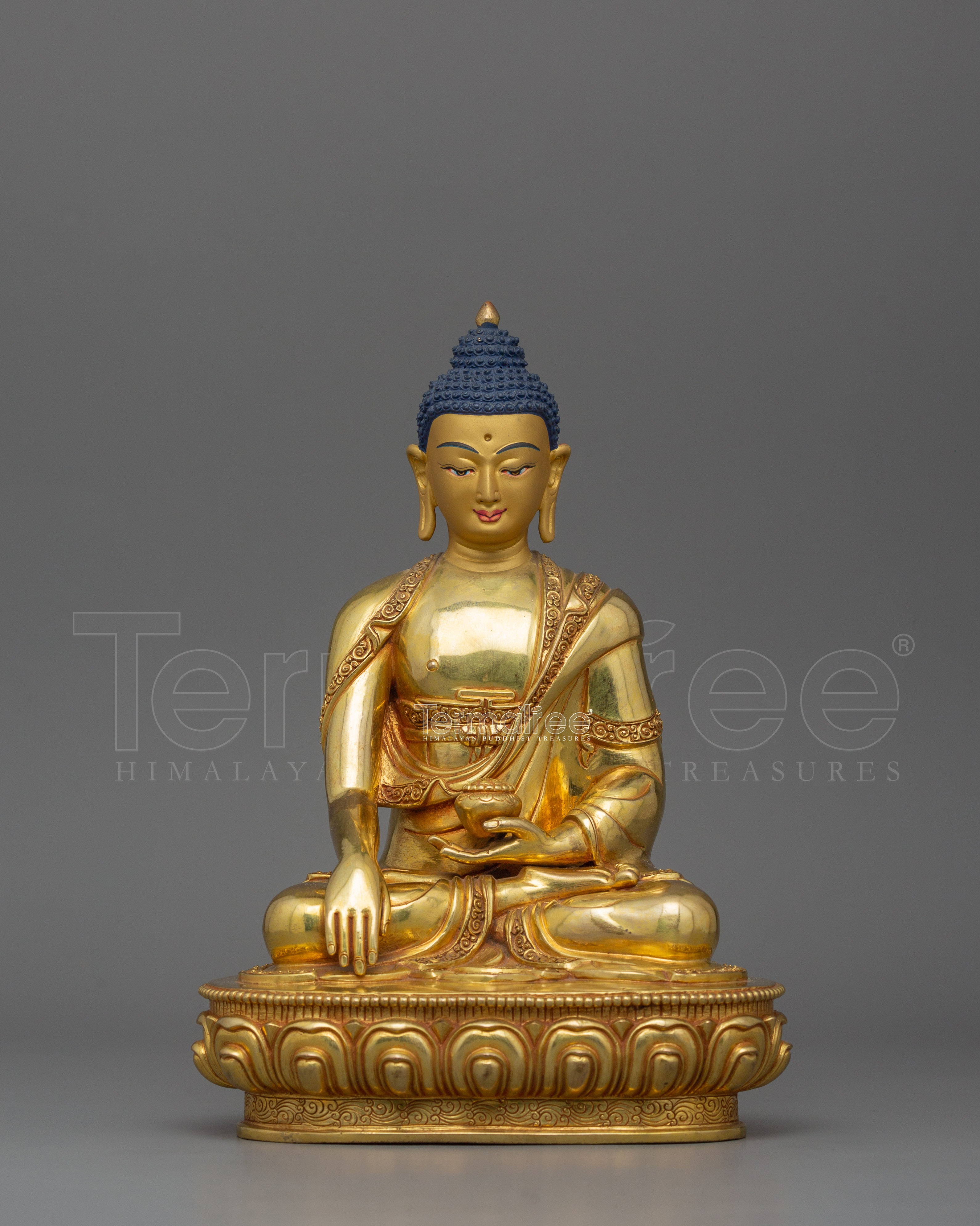 Handmade Figurine of Meditating Buddha Shakyamuni | The Path to Enlightenment