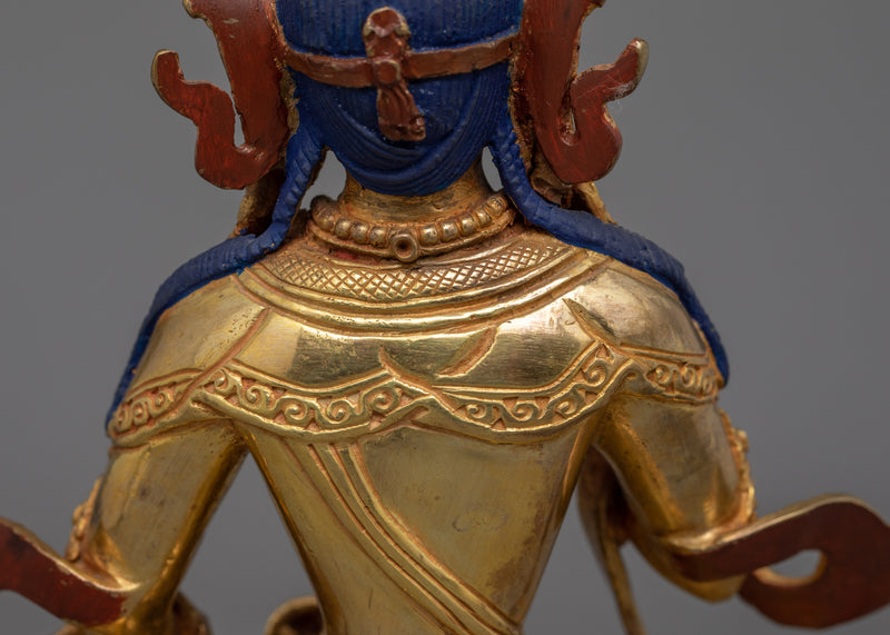 Tibetan Deity of Purification Vajrasattva Statue | Inner Peace and Transformation