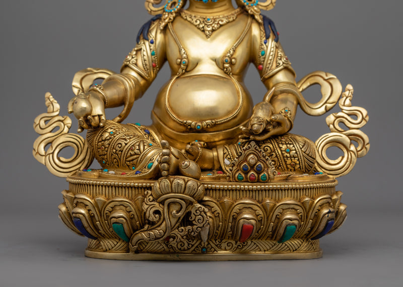 Himalayan Wealth Deity Dzambhala Statue | Symbol of Prosperity