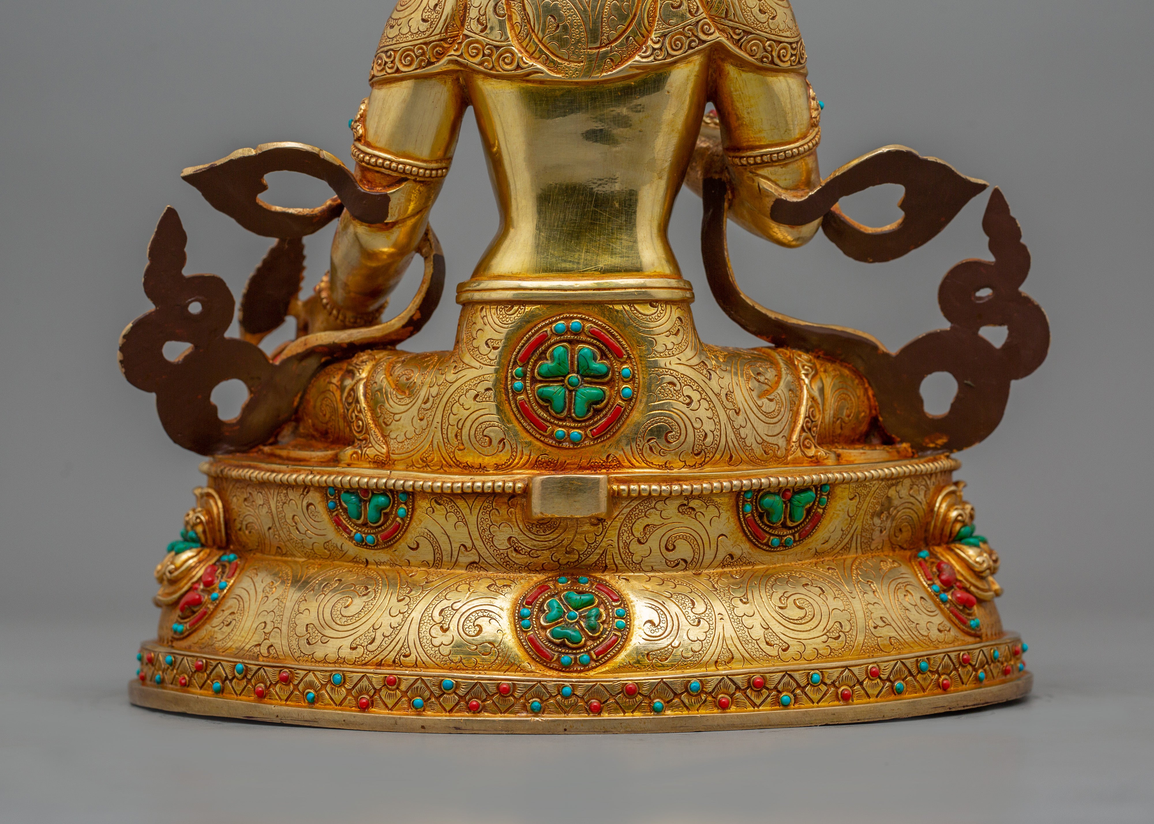Himalayan Figurine of Kshitigarbha | The Bodhisattva of Boundless Compassion