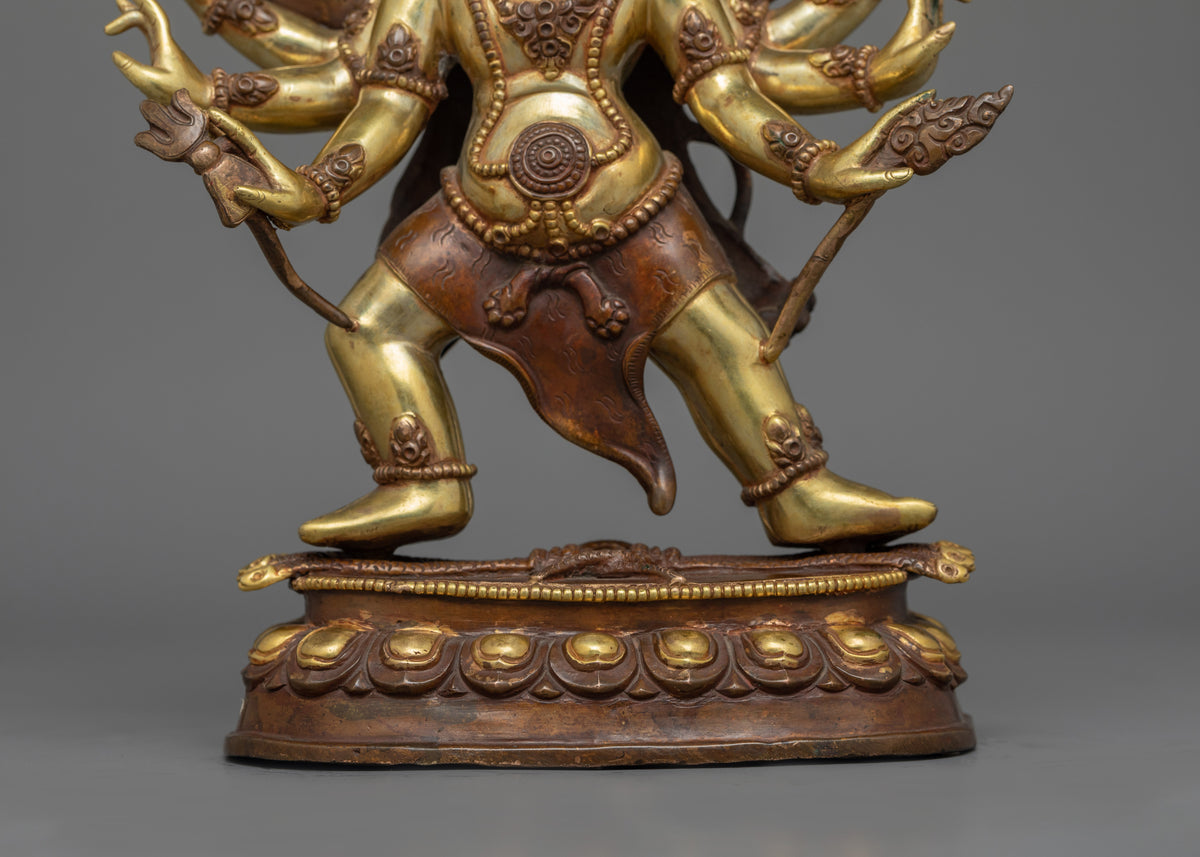 Handmade Dharmapala Statue | Protector of Dharma