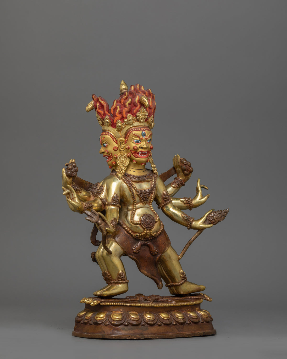 Handmade Dharmapala Statue | Protector of Dharma