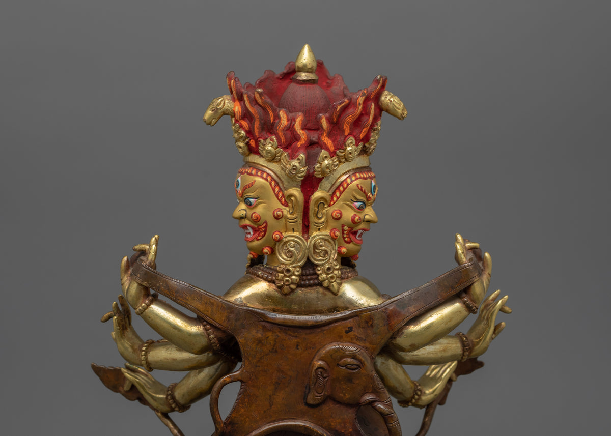 Handmade Dharmapala Statue | Protector of Dharma