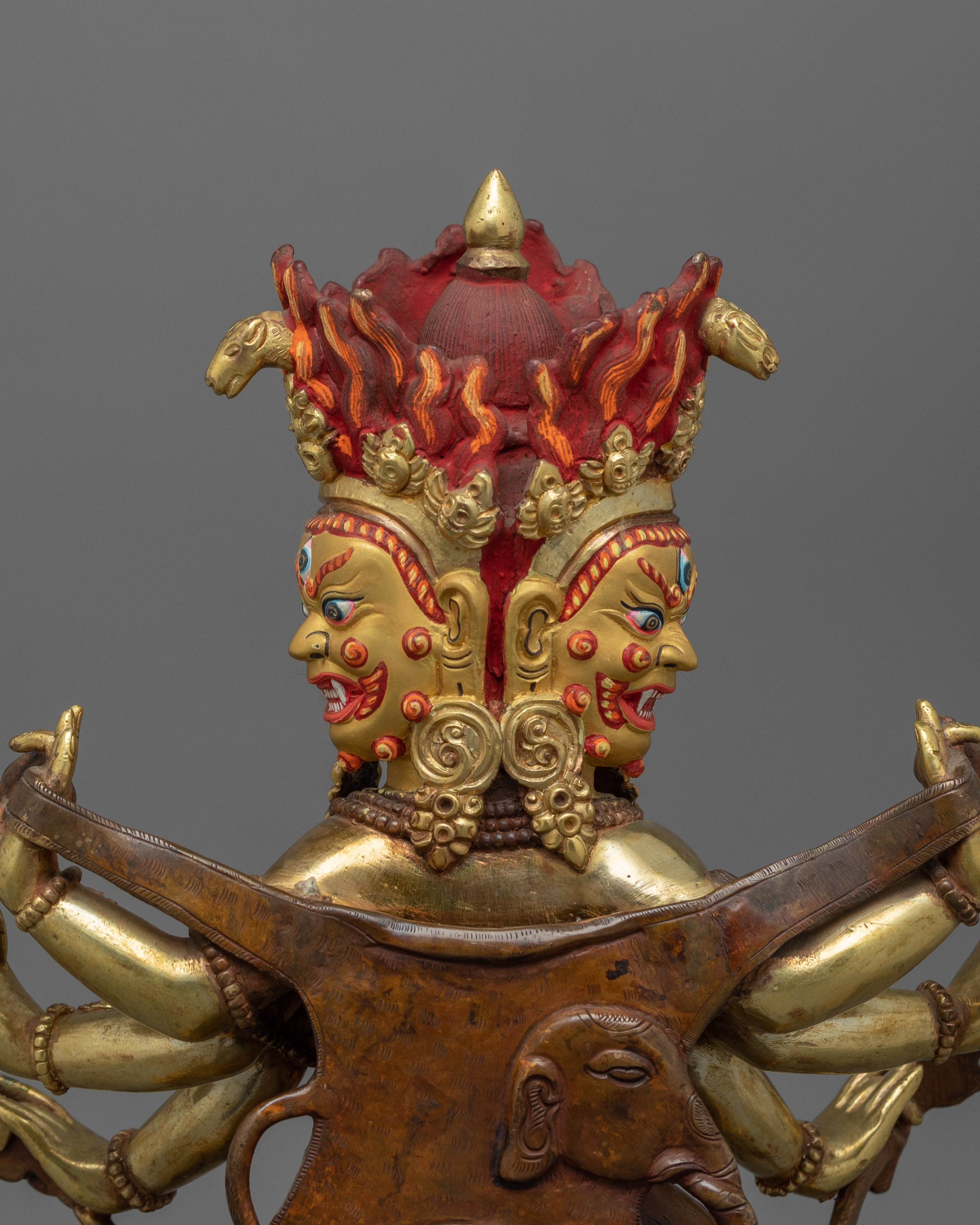Handmade Dharmapala Statue | Protector of Dharma