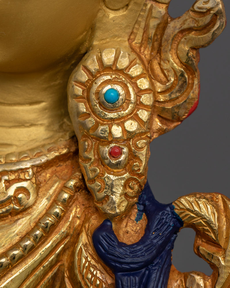 Himalayan Green Dolma Sculpture | Goddess of Compassion
