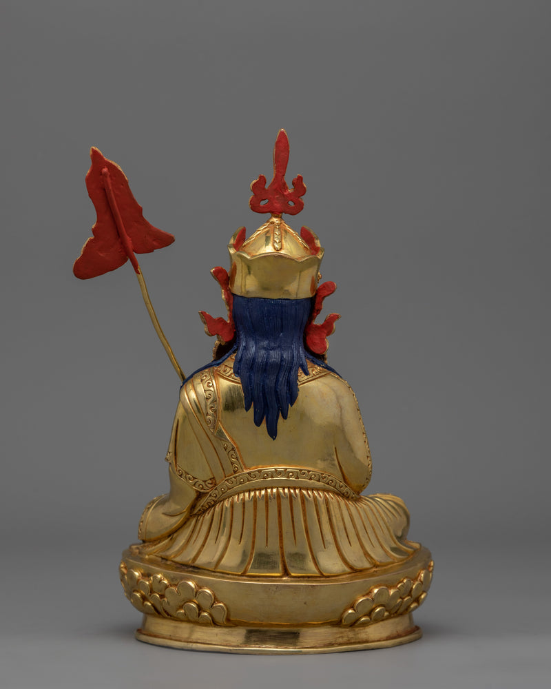 24K Gold Gilded Guru Norla Statue  | Symbol of Wisdom