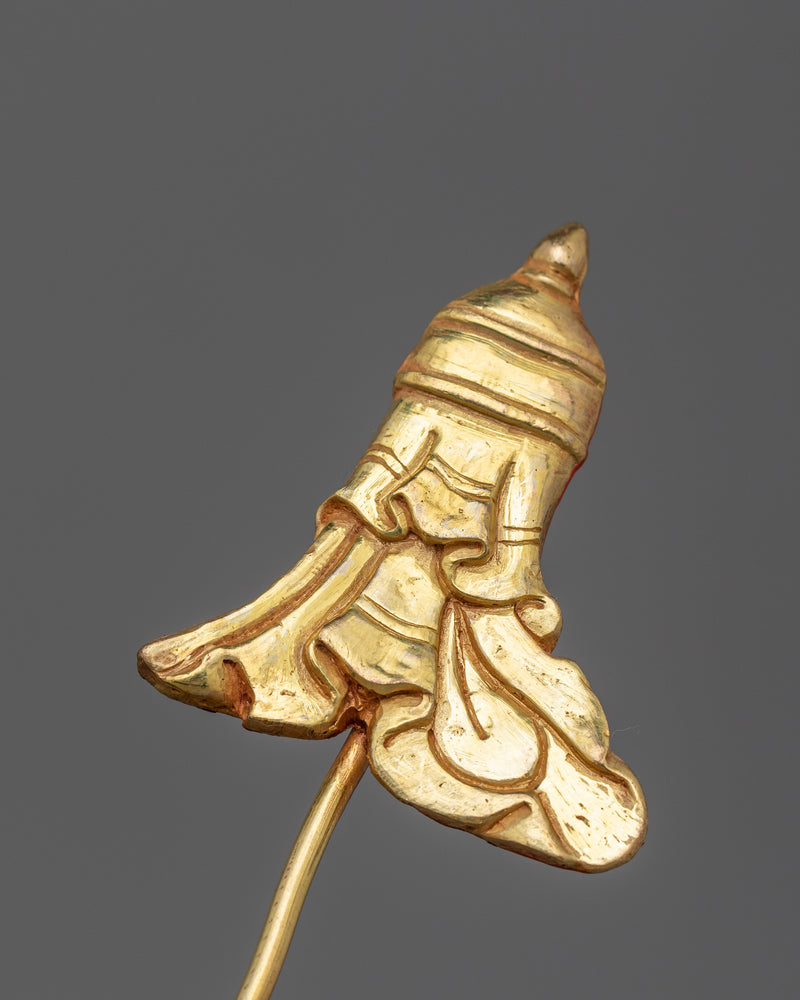 24K Gold Gilded Guru Norla Statue  | Symbol of Wisdom