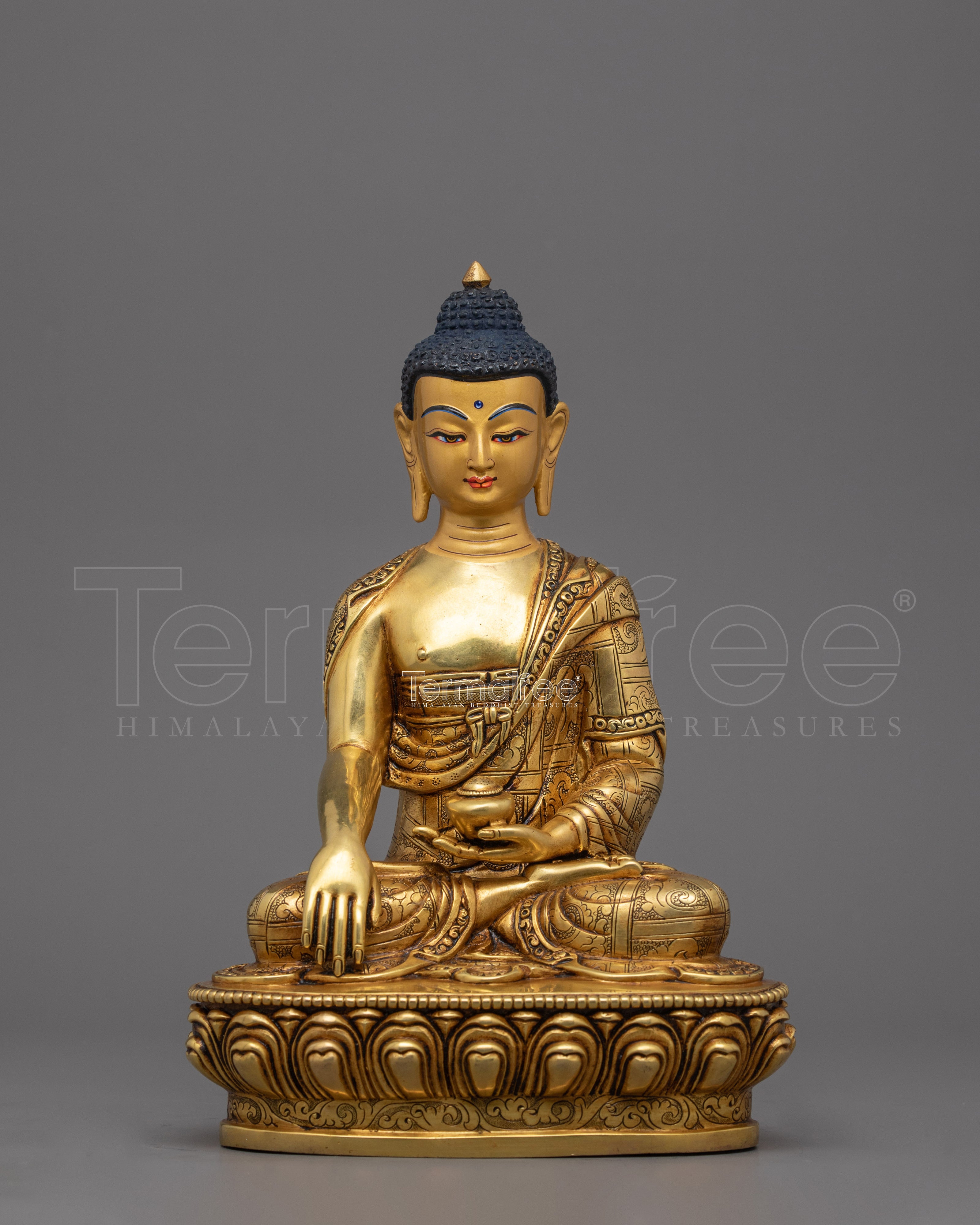 Handcrafted Shakyamuni Buddha "Prince of Lumbini" Statue | Traditional Artwork