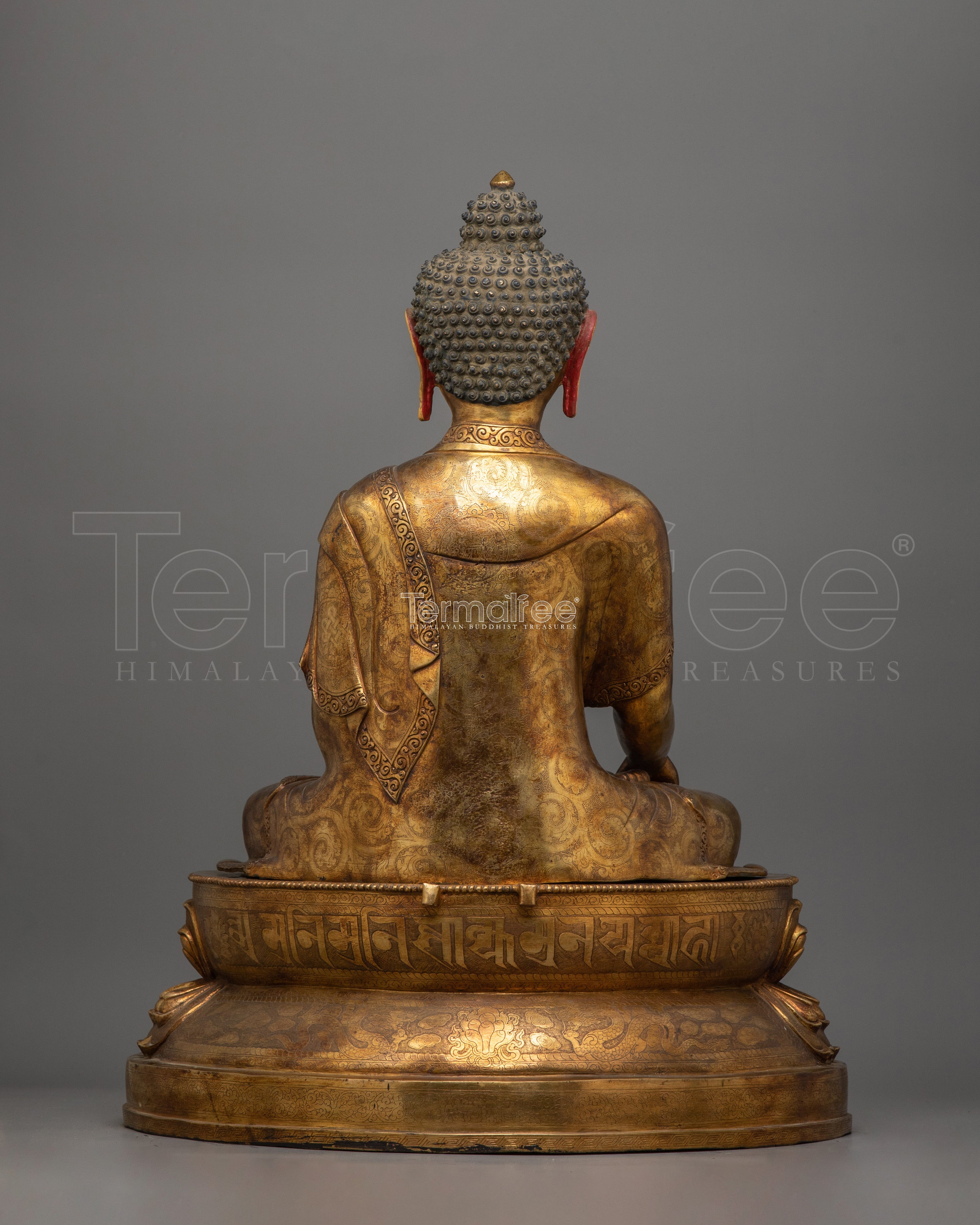 Tibetan Buddhist Figurine of Meditating Buddha Shakyamuni | Buddha of Wisdom, Peace