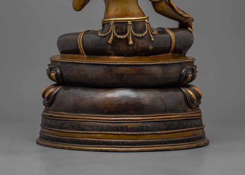 Himalayan Divine Syama Tara Statue | Goddess of Compassion and Healing