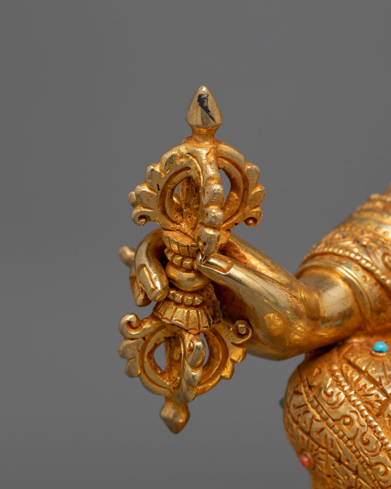 Tibetan Meditating Lord Padmasambhava Statue | The Buddha of Spiritual Enlightenment