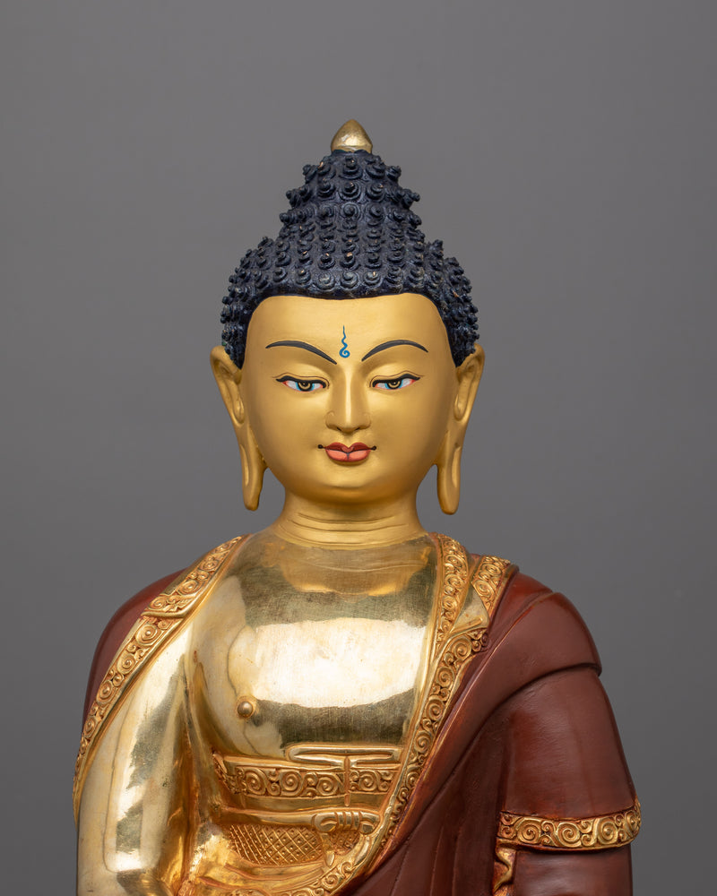 Handmade Buddha of Infinite Light Amitabha Statue | Spiritual Peaceful Home Decor
