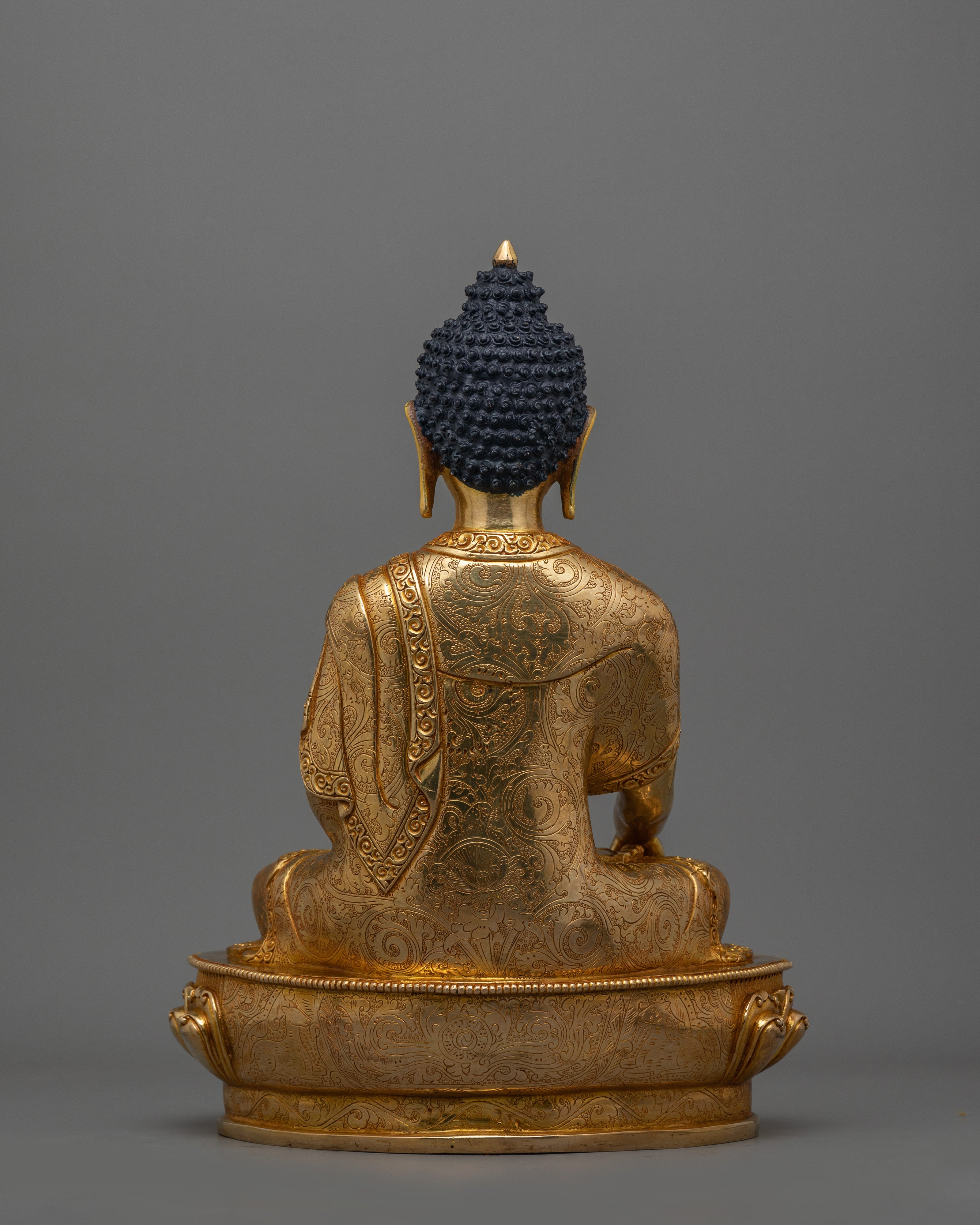 Buddhist Meditating Shakyamuni Buddha Sculpture | Symbol of Wisdom