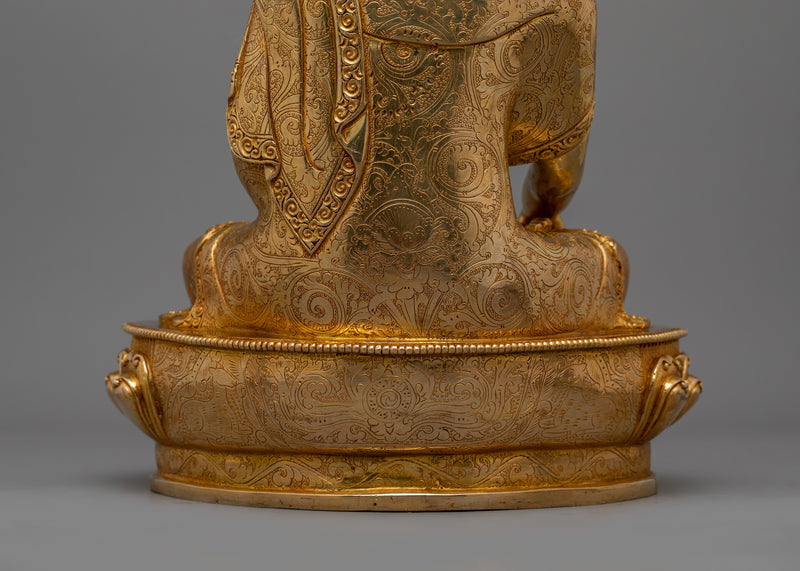 Buddhist Meditating Shakyamuni Buddha Sculpture | Symbol of Wisdom