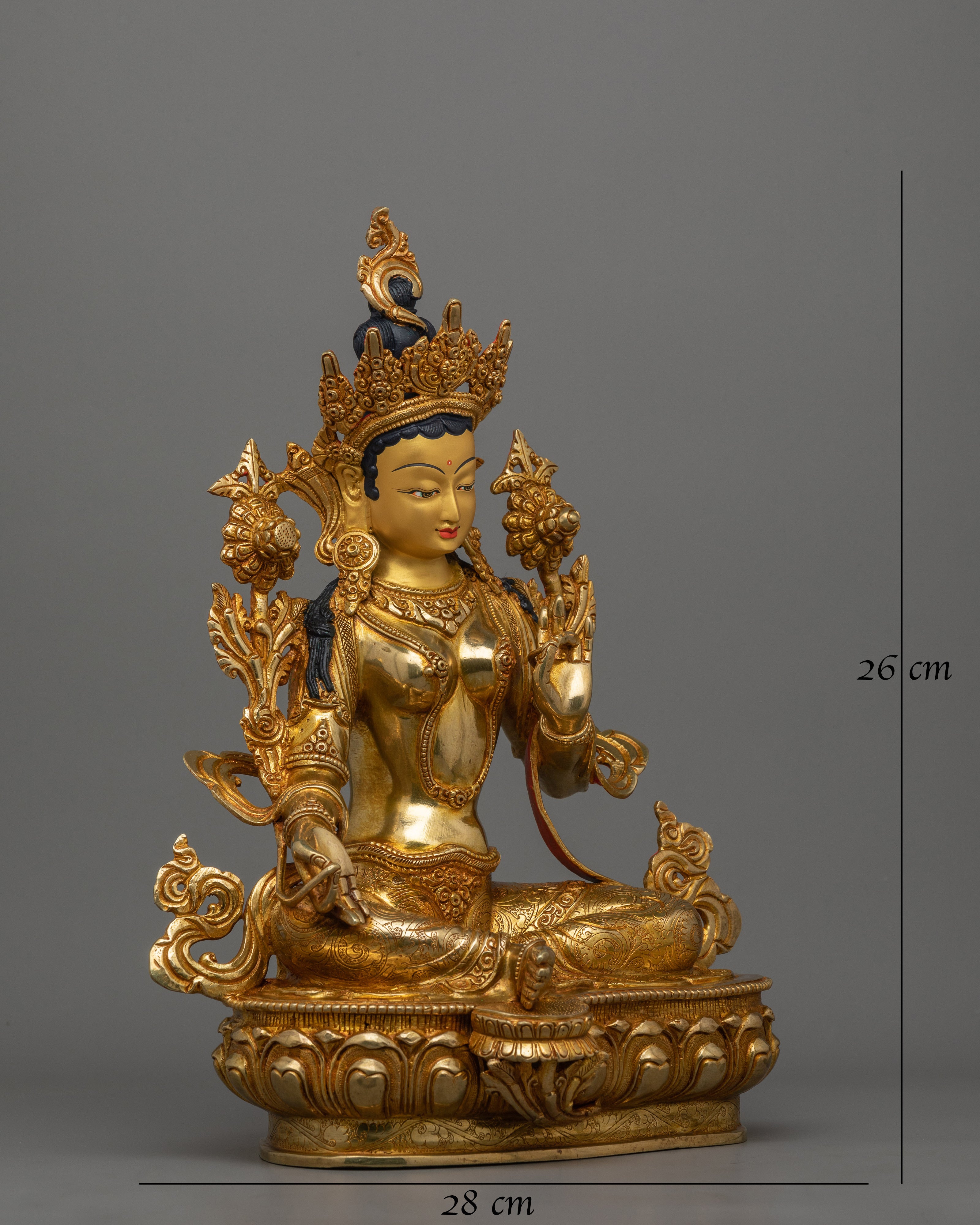 Female Goddess Green Tara