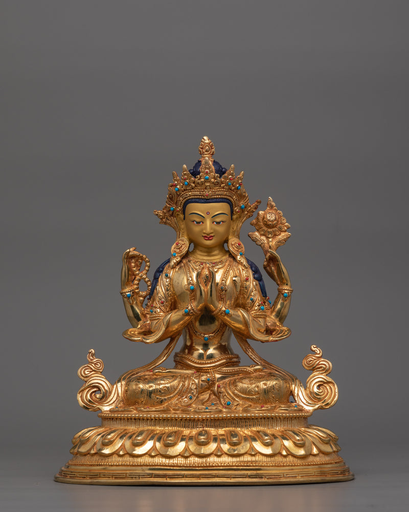 Historical 4 Armed Chenrezig