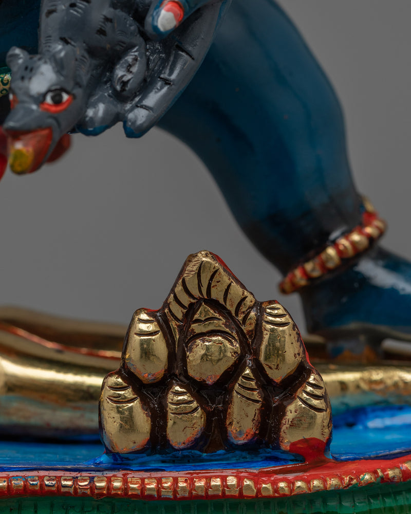 Wealth Deity Black Dzambhala Statue | A Symbol of Prosperity