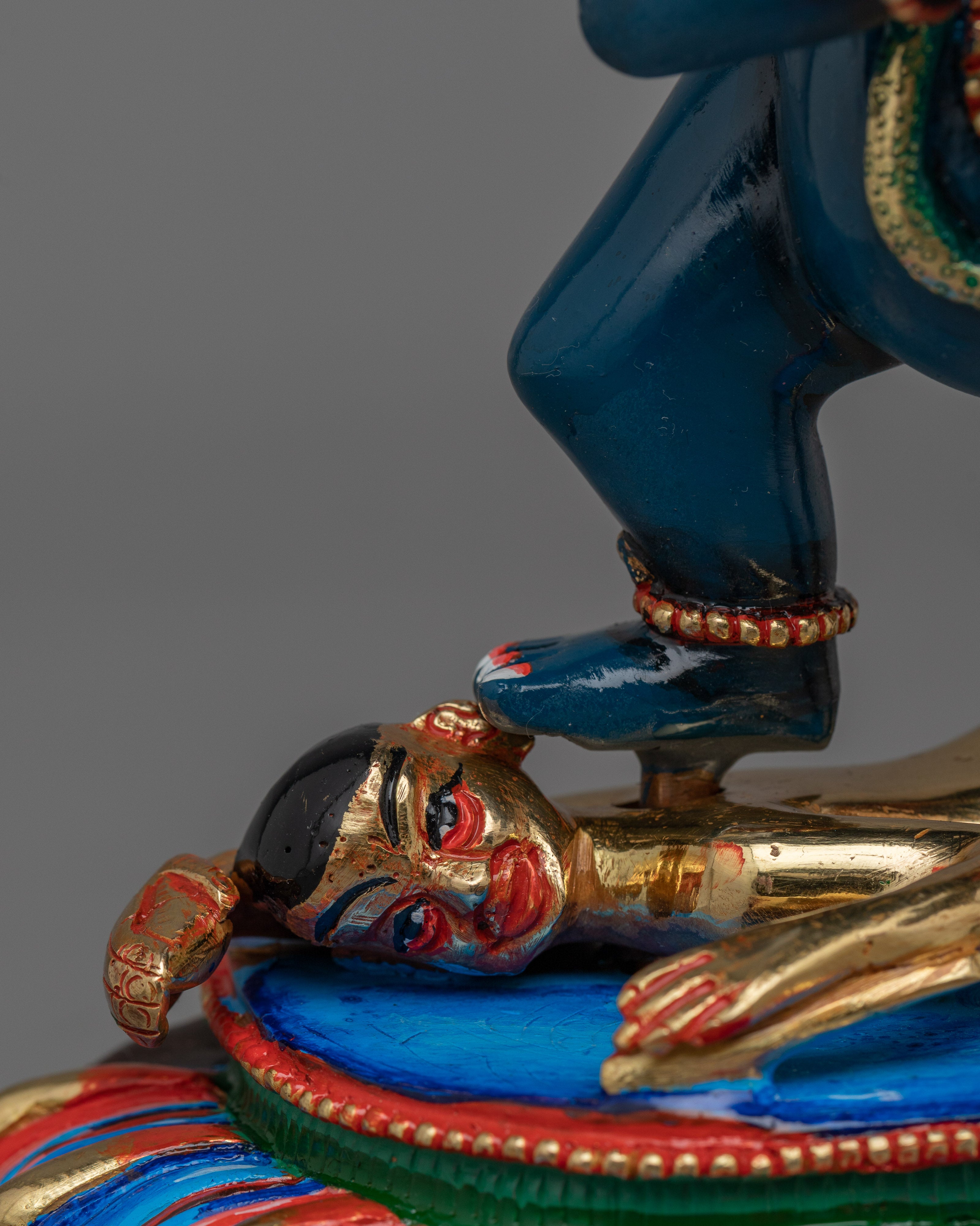 Wealth Deity Black Dzambhala Statue | A Symbol of Prosperity