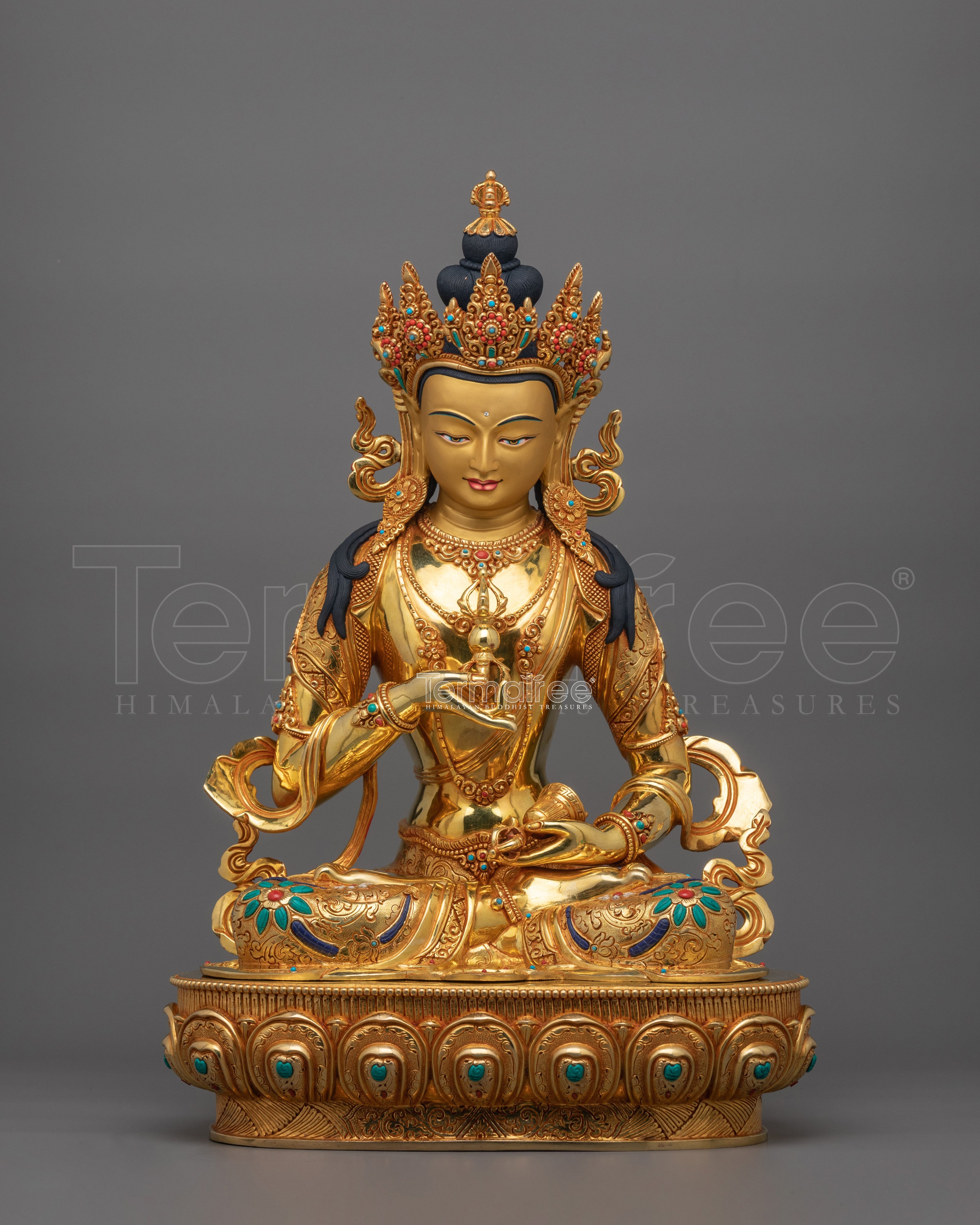Himalayan Dorje Sempa Deity Figurine | Protector of Tibetan Buddhism, Symbol of Power