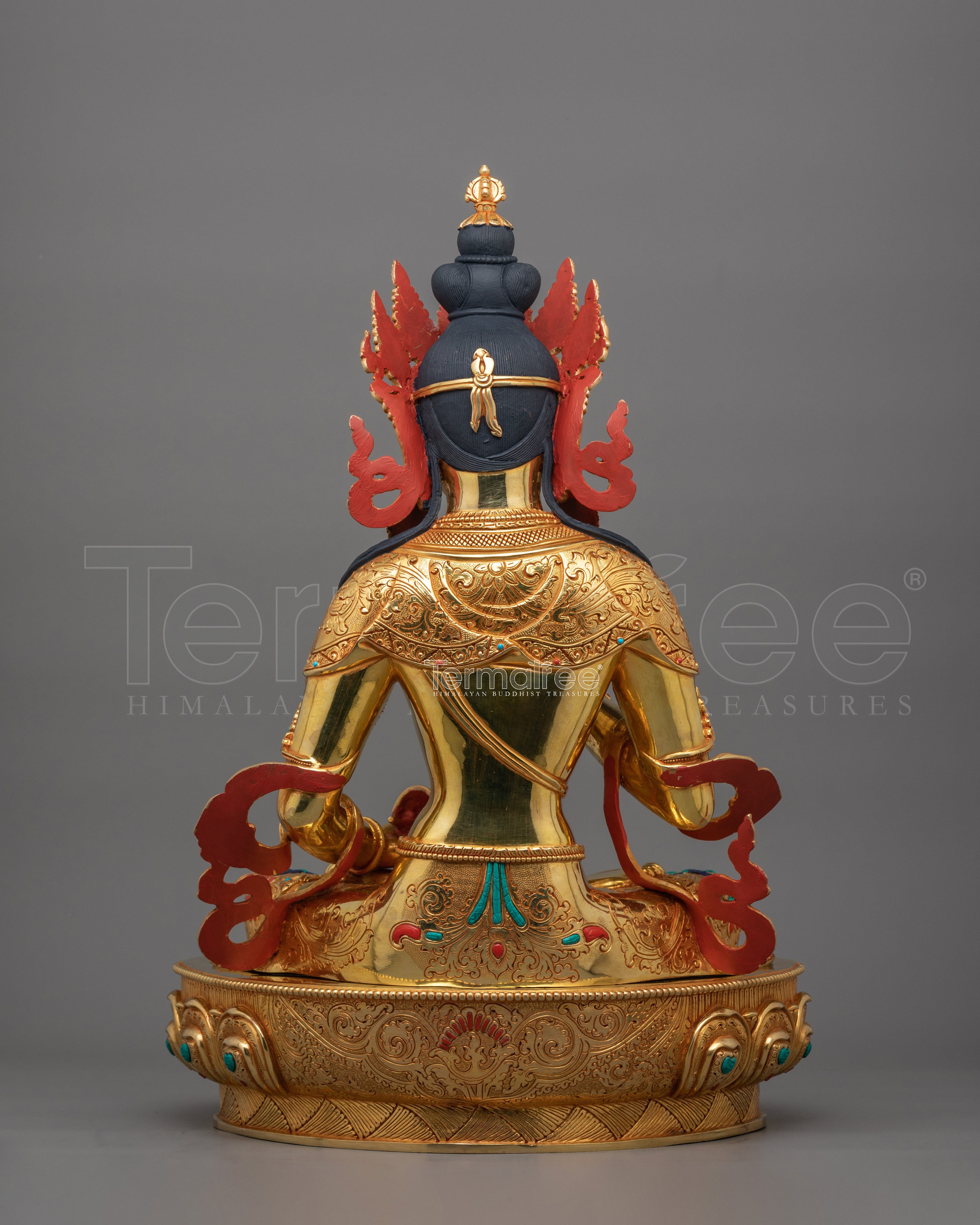 Himalayan Dorje Sempa Deity Figurine | Protector of Tibetan Buddhism, Symbol of Power