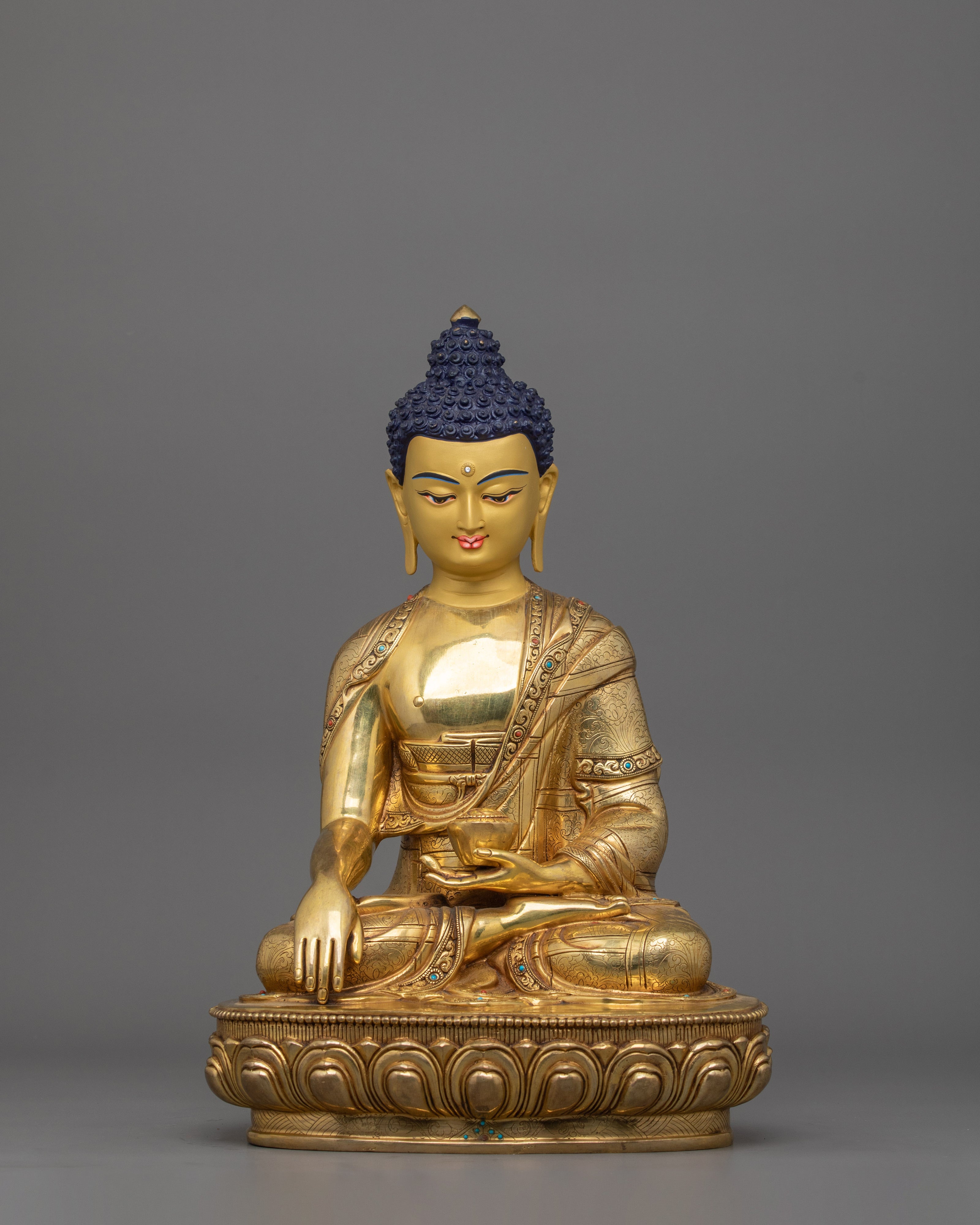 Handcrafted Figurine of Meditating Buddha Shakyamuni | The Path to Enlightenment