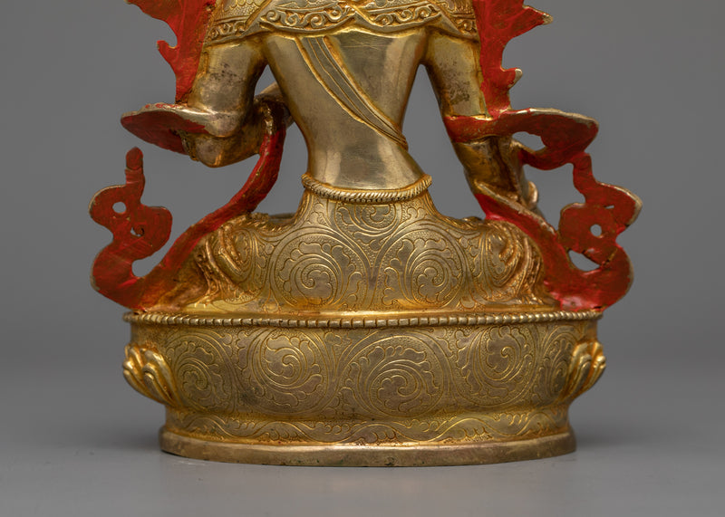 Sita Tara Buddhist Goddess Figurine | Sculpture for Healing and Longevity