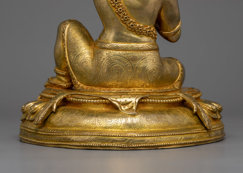 Handcrafted Virupa Mahasiddha Figurine | Buddhist Master Virupa Sculpture