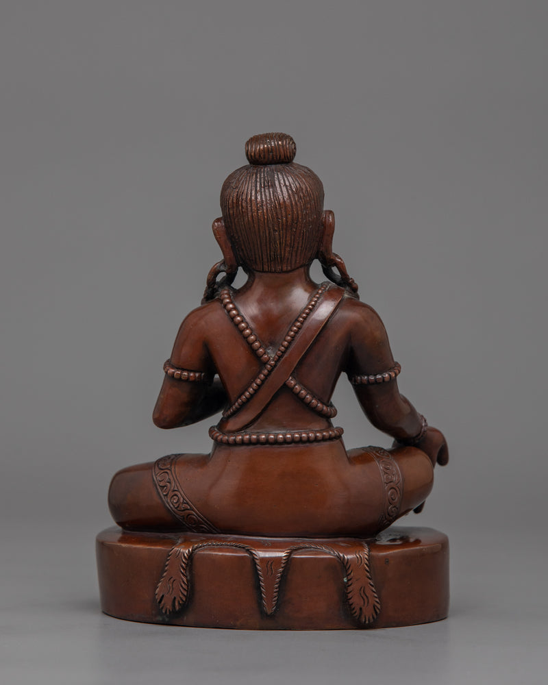 Handmade Mahasiddha Statue | Master of Tantra, Spiritual Power and Enlightenment