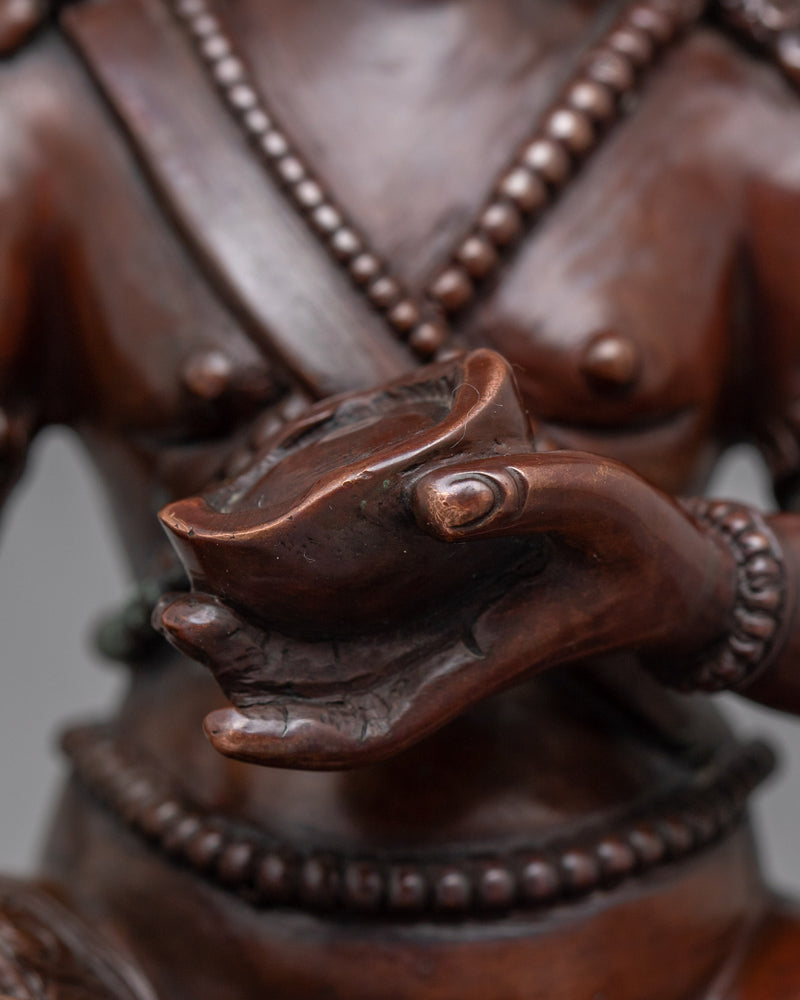 Handmade Mahasiddha Statue | Master of Tantra, Spiritual Power and Enlightenment