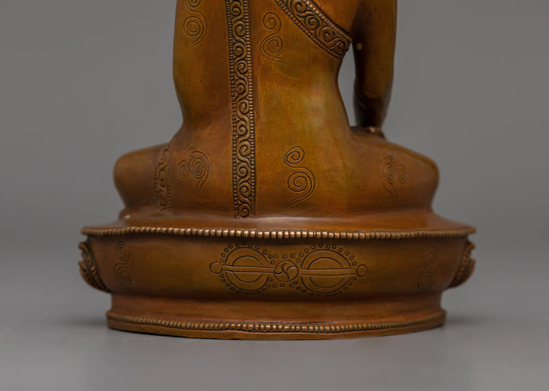 Handmade Statue of Five Buddha Set | Embodiment of Wisdom and Spiritual Enlightenment