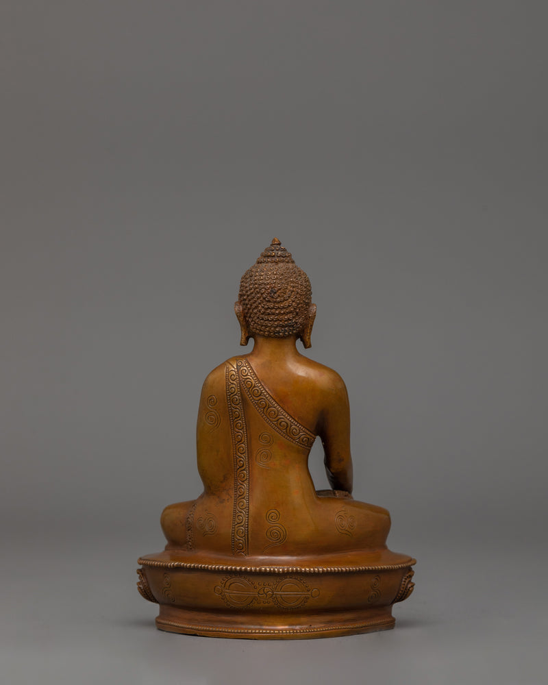 Handmade Statue of Five Buddha Set | Embodiment of Wisdom and Spiritual Enlightenment