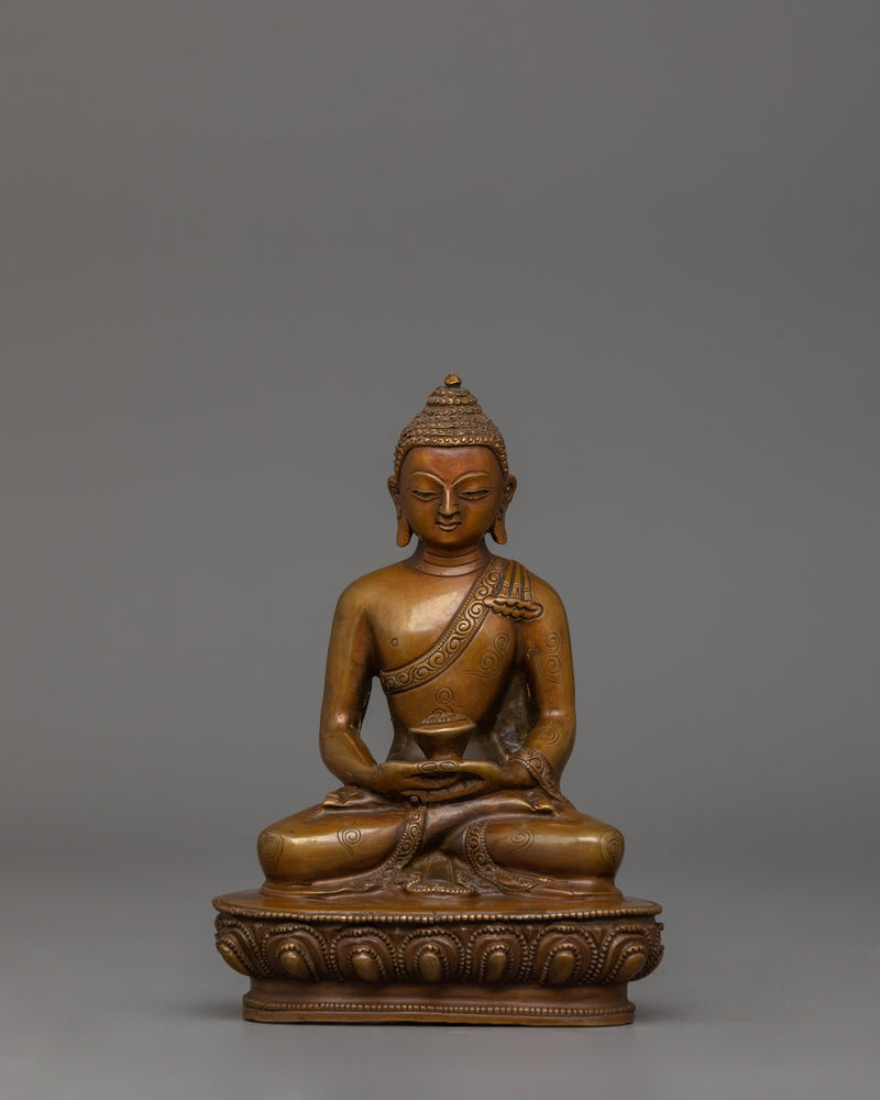 Handmade Statue of Five Buddha Set | Embodiment of Wisdom and Spiritual Enlightenment