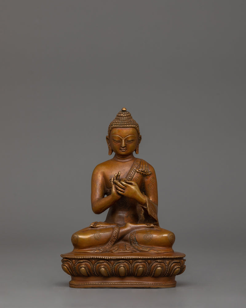 Handmade Statue of Five Buddha Set | Embodiment of Wisdom and Spiritual Enlightenment