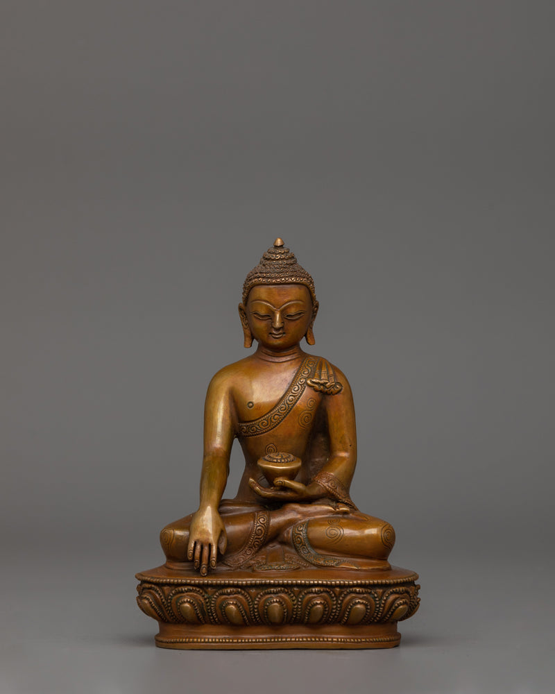 Handmade Statue of Five Buddha Set | Embodiment of Wisdom and Spiritual Enlightenment