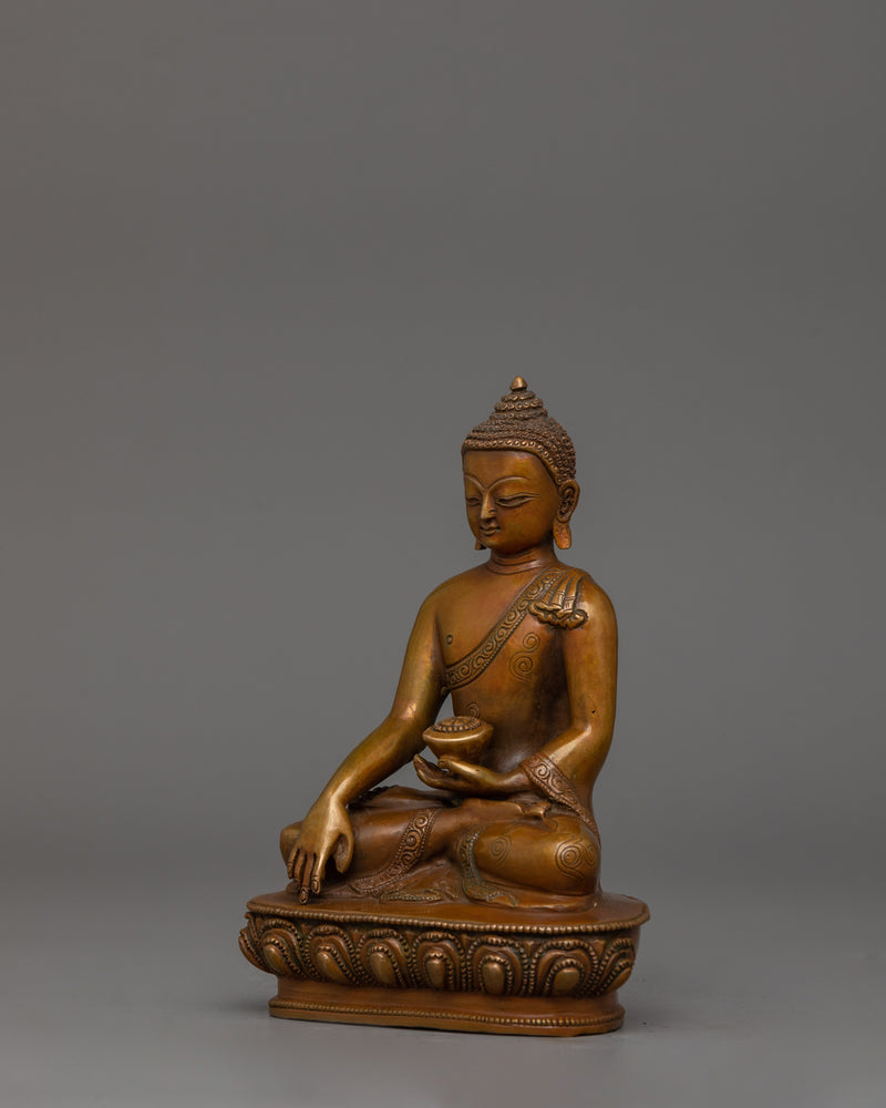 Handmade Statue of Five Buddha Set | Embodiment of Wisdom and Spiritual Enlightenment