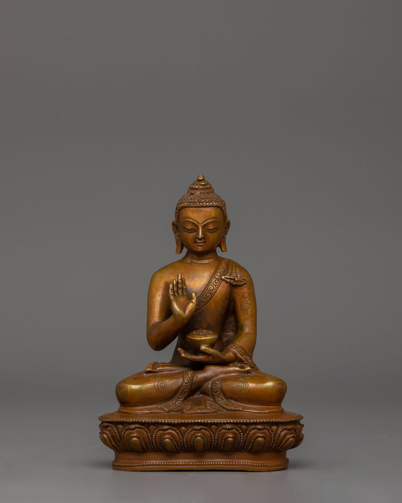 Handmade Statue of Five Buddha Set | Embodiment of Wisdom and Spiritual Enlightenment