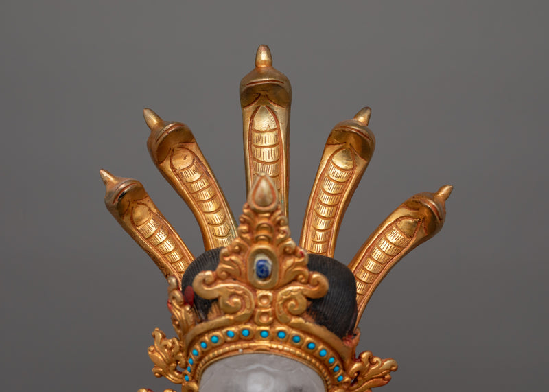 Nagakanaya with Snake Statue | Beautiful Treasure of Nepal