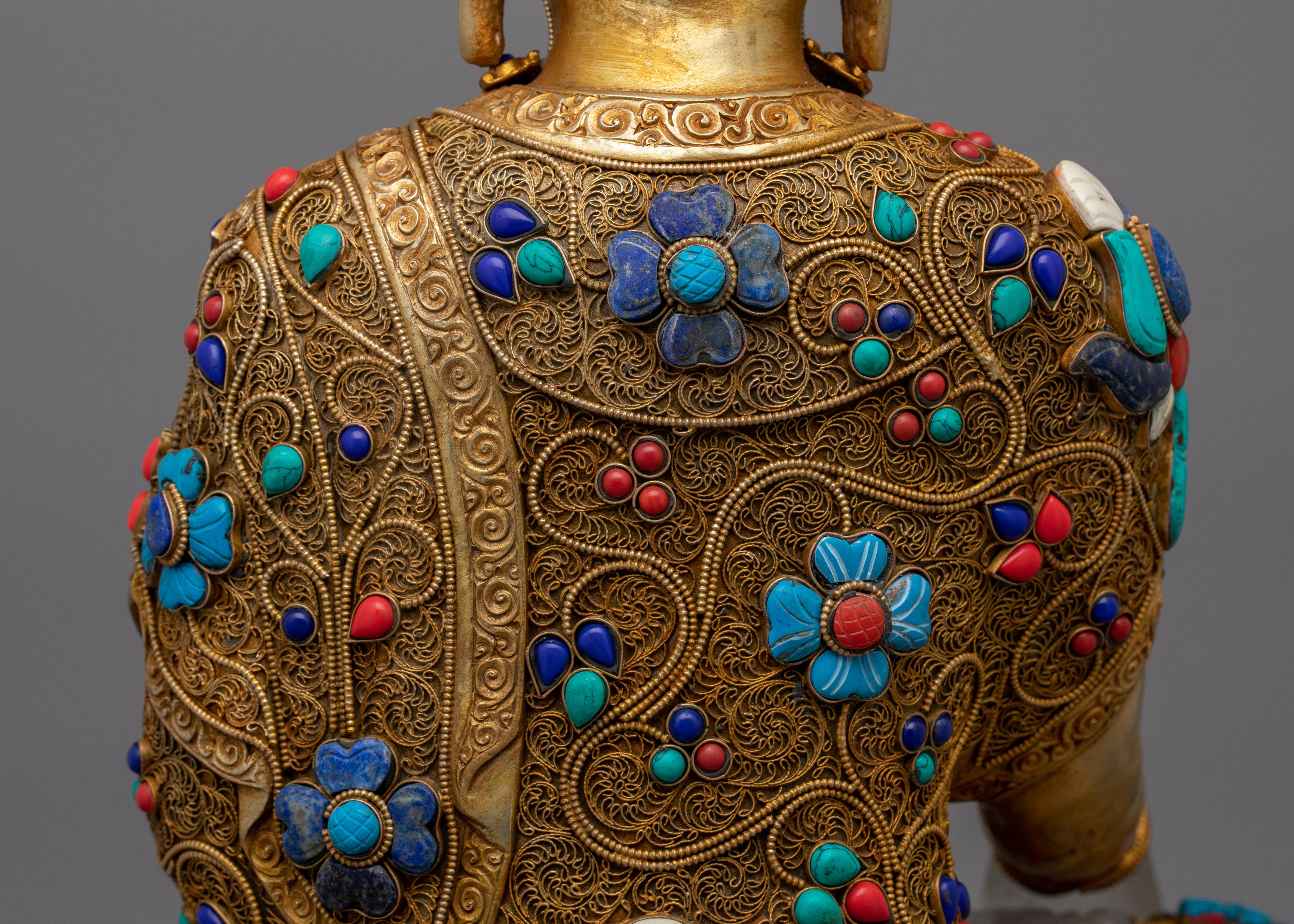 Shakyamuni Buddha with Crystal Body Statue | First Enlightenment Buddha