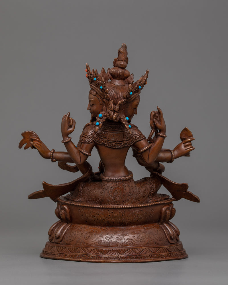 Tibetan Vasudhara Divine Goddess Statue | Symbol of Success