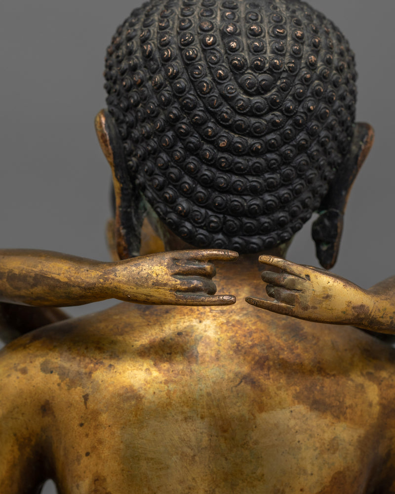 Tibetan Figurine of Samantabhadra | Bodhisattva of Wisdom and Compassion