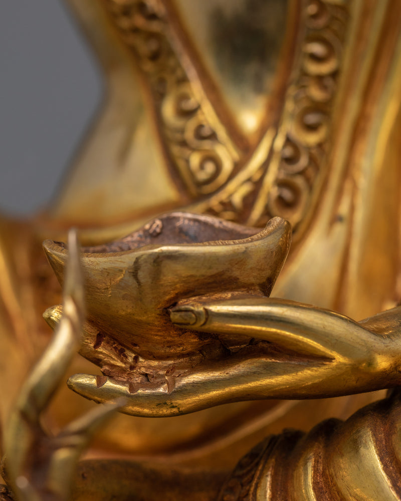 Handmade Sculpture of Shakya Master Set | Buddha of Wisdom and Spiritual Insight