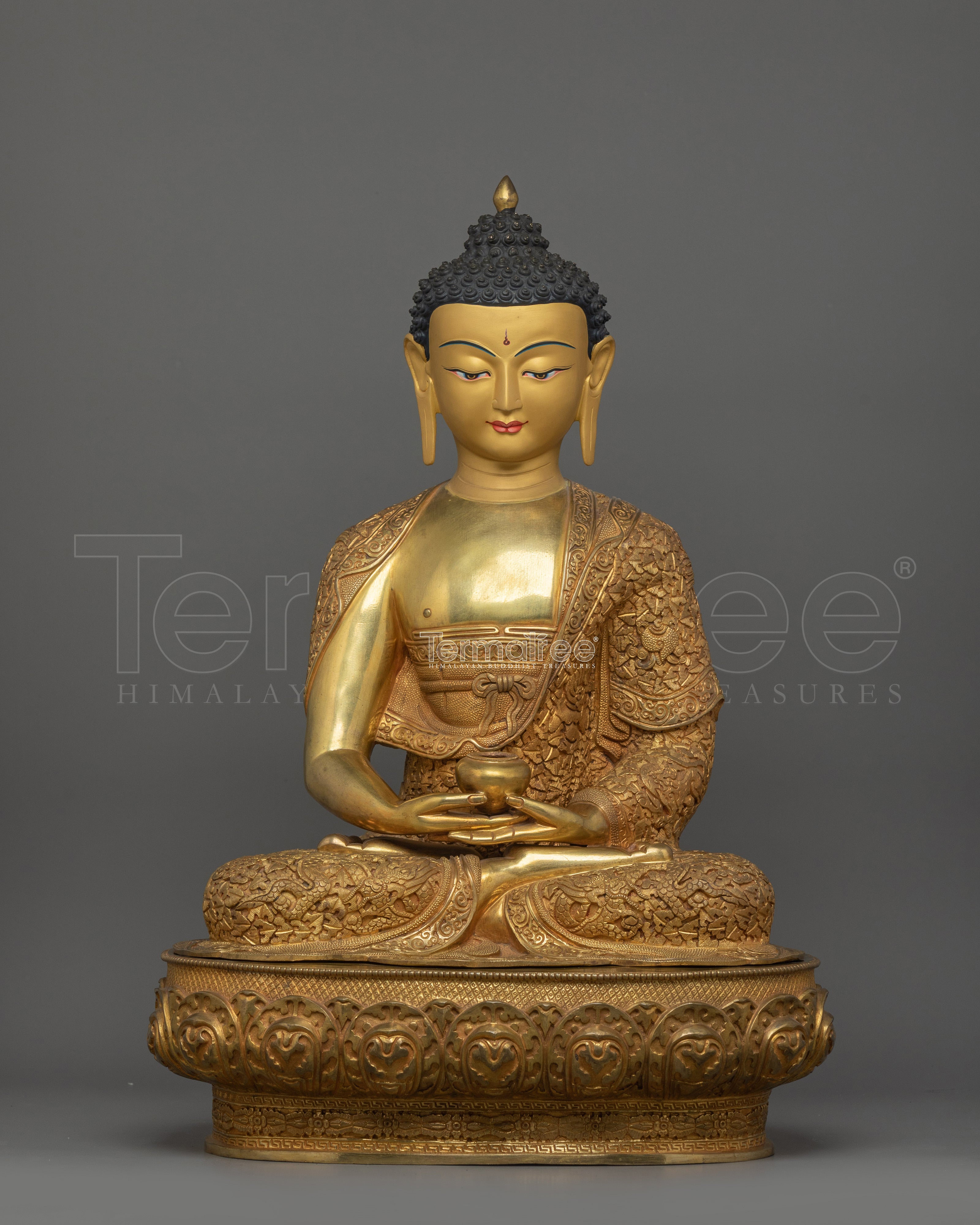 Himalayan Statue of Infinite Light Amitabha Buddha | Guide to Enlightenment and Peace